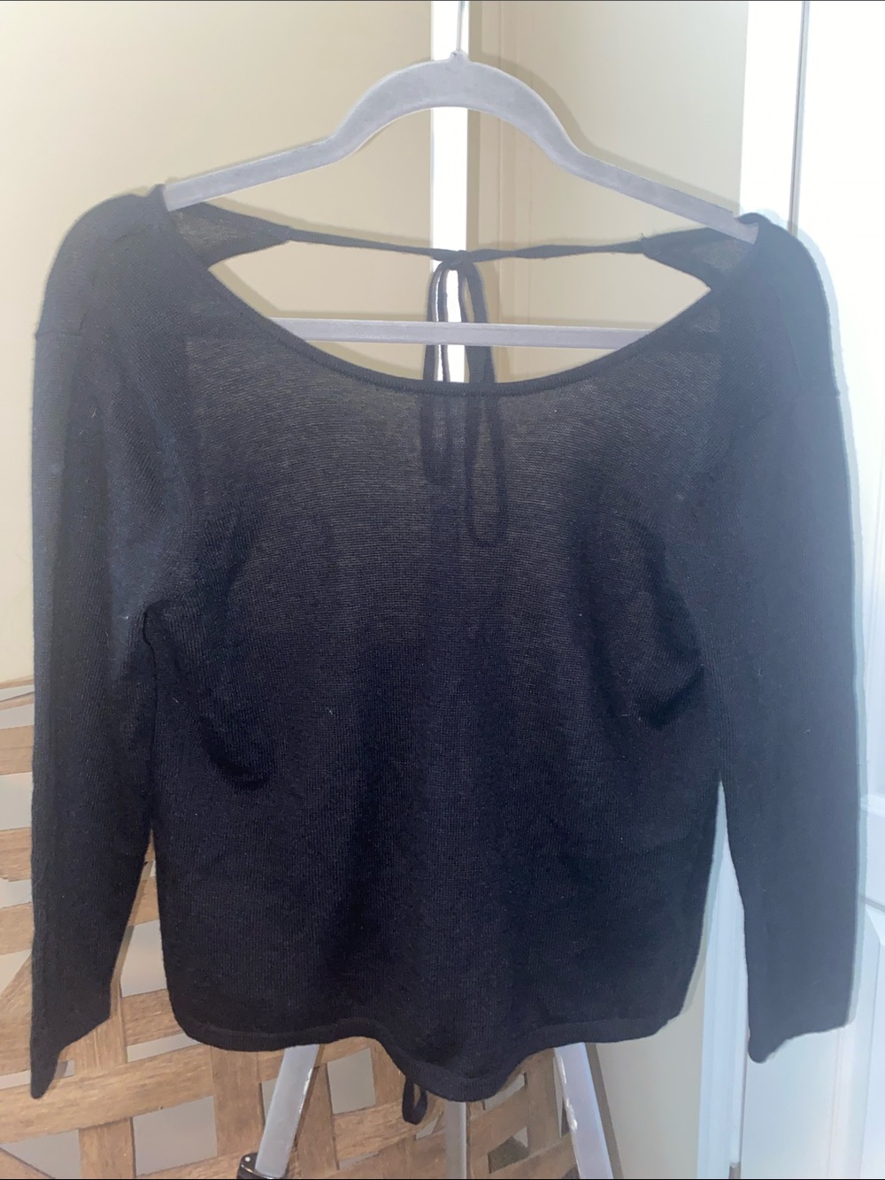 Women's Lightweight Tie-Back Sweater